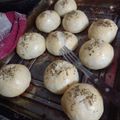 El cooksnap de Tatiana de Abreu cuando hizo Pancitos de ajo 🇺🇾.