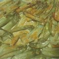 il lisa bozzo quando ha preparato Puntarelle gratinate