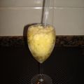 El cooksnap de carme castillo cuando hizo Sorbete de piña al cava.
