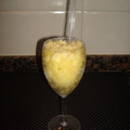 El cooksnap de carme castillo cuando hizo Sorbete de piña al cava.