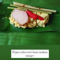 Cooksnap dari Ardita Dwi Anggraeni untuk resep Pepes tahu ikan asin