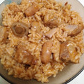El cooksnap de Merche MR cuando hizo Arroz de montaña.