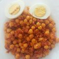 El cooksnap de SoniaT. cuando hizo Garbanzos con tomate y chorizo.