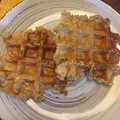 El cooksnap de Fabricio Caldinelli cuando hizo Waffle fit de naranja miel y canela.