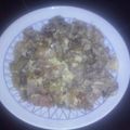 El cooksnap de Rafael Romero Martinez. cuando hizo Revuelto de champiñones, jamón y huevo.