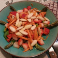 El cooksnap de jdme cuando hizo Ensalada de brotes tiernos con fresas .