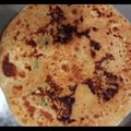 Anshu jain का कुकस्नैप जब उन्होंने गाजर आलू का पराठा (gajar aloo ka paratha recipe in Hindi) बनाया था।