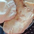 El cooksnap de Gaby cuando hizo Pan de Pita.