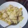 El cooksnap de ksaory cuando hizo Pechuga de pollo con crema de leche y vegetales.