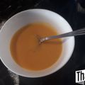 Peterikash Cooksnap-ja, amikor elkészítette a(z) Őszibarack krémleves receptet.