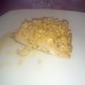 El cooksnap de David Latre cuando hizo Salmón al horno con almendras sobre ensalada tabulé.