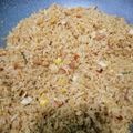 Cooksnap Norashikin Rahmat semasa beliau membuat Nasi goreng tomyam.