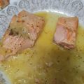 El cooksnap de Primi Alegre Flores cuando hizo Salmón en salsa de naranja.