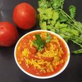 Harsha Gohil's cooksnap of when they made સેવ ટામેટા નુ શાક (Sev Tomato Shak Recipe In Gujarati).