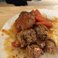donna.taney's cooksnap of when they made Beef Croquettes in Tomato Gravy.