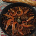 El cooksnap de Carlos Pérez Barrera cuando hizo Conejo mar y montaña.