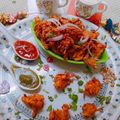 Lovely Agrawal का कुकस्नैप जब उन्होंने प्याज़ के कुरकुरे पकोड़े (pyaz ke kurkure pakode recipe in Hindi) बनाया था।