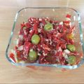 El cooksnap de estcolrod (Esther) cuando hizo 22. Ensalada de pimientos con atún.