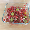 El cooksnap de estcolrod (Esther) cuando hizo 22. Ensalada de pimientos con atún.