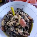 Cooksnap dari Ibu Nadhifa untuk resep Cumi Hitam Pedas Simpel