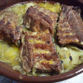 El cooksnap de Elena C cuando hizo Costillas al horno con patatas.