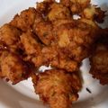 El cooksnap de Consol Gil cuando hizo Buñuelos de bacalao.