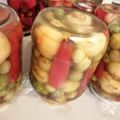 Marcsi Mné Molnár Cooksnap-ja, amikor elkészítette a(z) Savanyított zöld paradicsom télire 🍅🍅🍅 receptet.