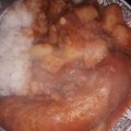 El cooksnap de Romina cuando hizo Chorizos a la criolla.