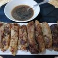 El cooksnap de Encar cuando hizo Chao Gio (rollitos fritos vietnamitas) y salsa Nuoc Cham.