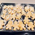 El cooksnap de Andrea Lazzaro cuando hizo Galletas fantasmas de Halloween.
