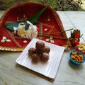 Parul Patel's cooksnap of when they made ખજૂર કોકોનટ લાડુ (Khajur coconut Ladoo Recipe in Gujarati).