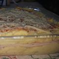 El cooksnap de Lorena cuando hizo Polenta Rellena de jamón y queso 🧀.
