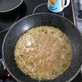 El cooksnap de Merce cuando hizo Risotto de setas.
