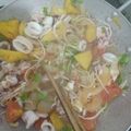 Cooksnap của ❥¥umᶖ♥ Jᶒrryღ khi họ làm theo món Đầu Mực Xào Cần Cà Chua Dưa Leo