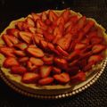 El cooksnap de yane cuando hizo Tarta de frutillas y crema pastelera.