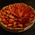El cooksnap de yane cuando hizo Tarta de frutillas y crema pastelera.