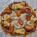 Cooksnap dari Padmatantri untuk resep THIN CRUST Pepperoni PIZZA 🍕
