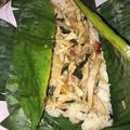 Cooksnap dari Vanipratiwi untuk resep Nasi bakar ayam daun kemangi