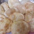 Fatima Rais's cooksnap of when they made Moong Daal kachori,Aloo ki Sabzi.