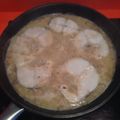 El cooksnap de Cipri cuando hizo Merluza en salsa de almendras.