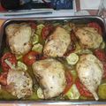 El cooksnap de matiasortizgarcia cuando hizo Muslos de pollo al horno con verduras.