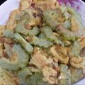 รูป Cooksnap ของ tiiya เมื่อเขาทำ ~ไข่เจียวมะระ & ข้าวต้ม~