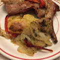 El cooksnap de Juan Fernandez cuando hizo Conejo asado a las hierbas provenzales.