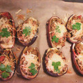 El cooksnap de herminiaro cuando hizo Berenjenas rellenas con carne mixta al horno.