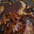 El cooksnap de Mayra Occhipinti cuando hizo Torta de manzana invertida.