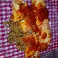 El cooksnap de Mica Olmedo cuando hizo Canelones de acelga y salsa de tomate súper rica 🌯🍅.