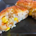 Nora Lee 的 玉米可樂餅 cooksnap