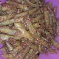 Cooksnap dari Kristin Aimee untuk resep Kacang sembunyi pedas manis