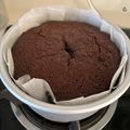 Blacky Wu 的 巧克力無蛋磅蛋糕 cooksnap