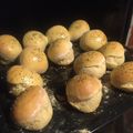 El cooksnap de Paola toro Jiménez cuando hizo Pan de hamburguesa 🍔 casero.